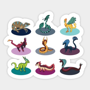 Creatures 2 :: Imaginary Creatures Sticker
